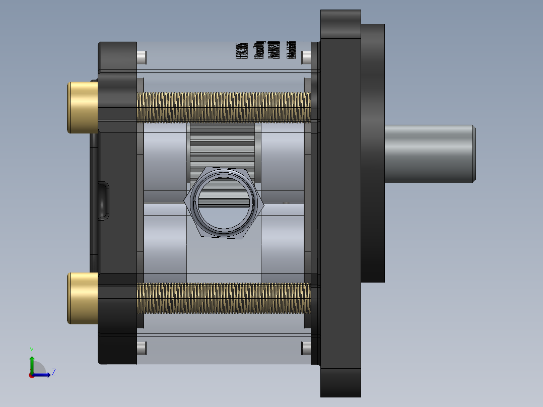 泵、水泵(114)左视图
