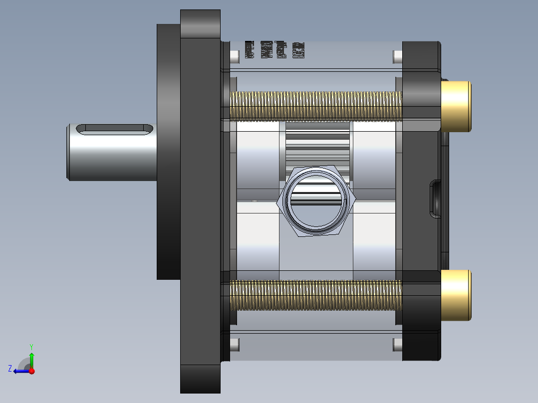 泵、水泵(114)右视图