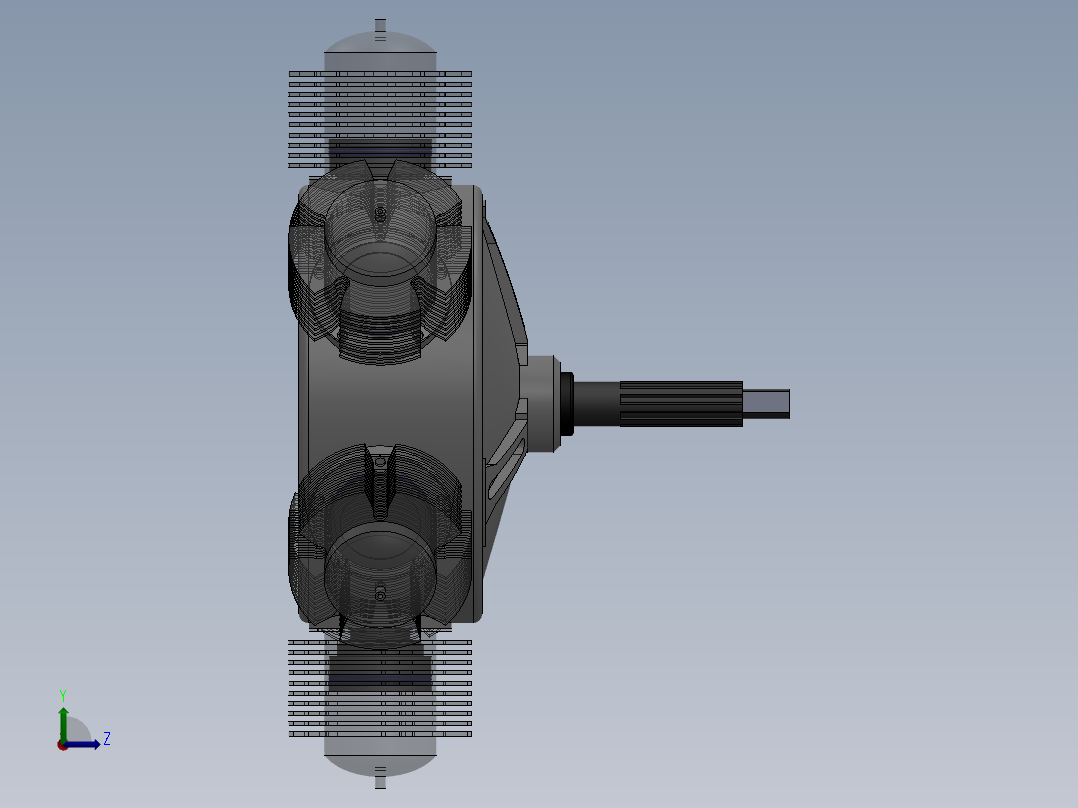泵、水泵(152)左视图
