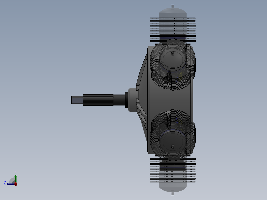 泵、水泵(152)右视图