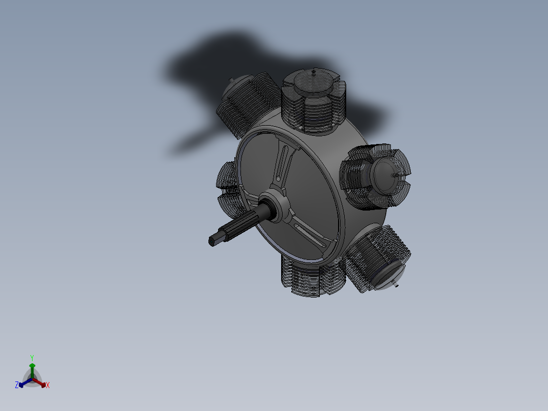 泵、水泵(152)正等轴测图