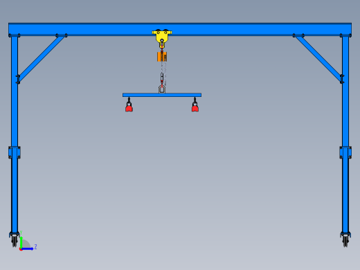 龙门架(27)左视缩略图