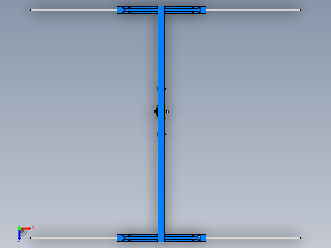 龙门架(27)俯视图