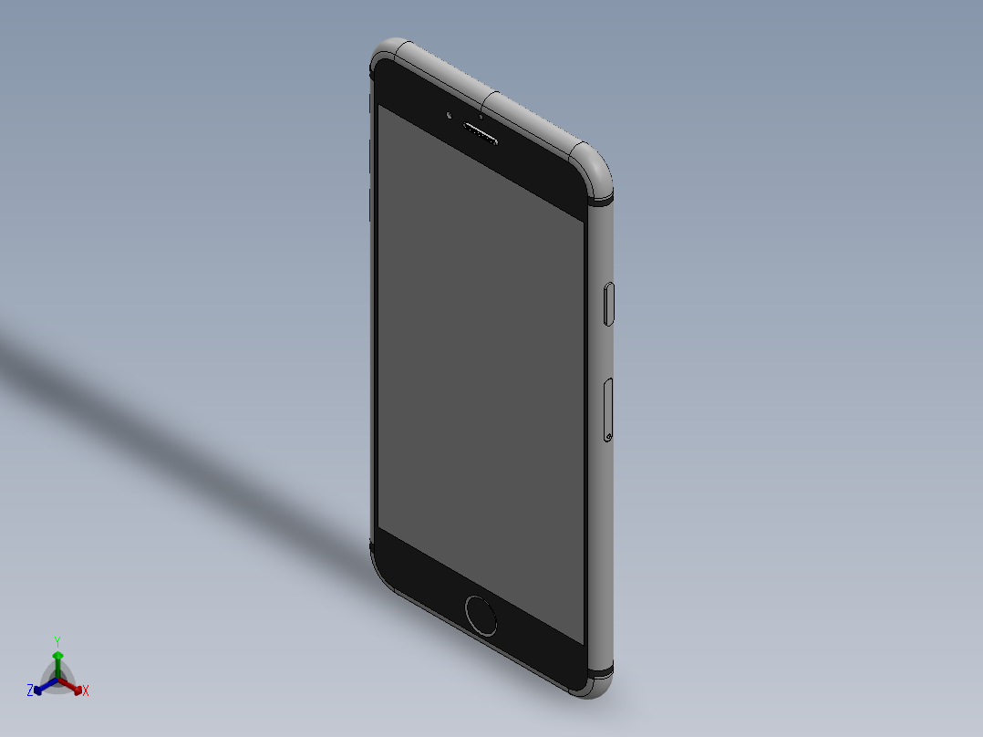 hone 6 plus 314正等轴测图