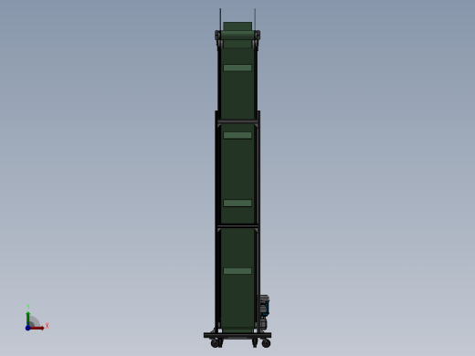 Z型输送机（线）设计模型-259993-35前视缩略图