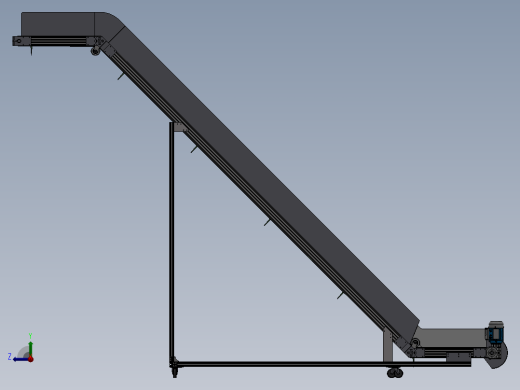Z型输送机（线）设计模型-259993-35右视缩略图