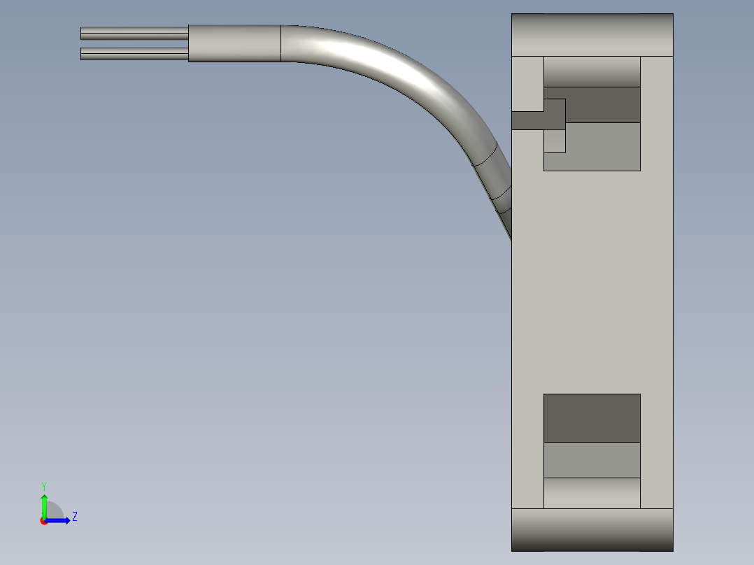 直流风扇50x50x15mm 11左视图