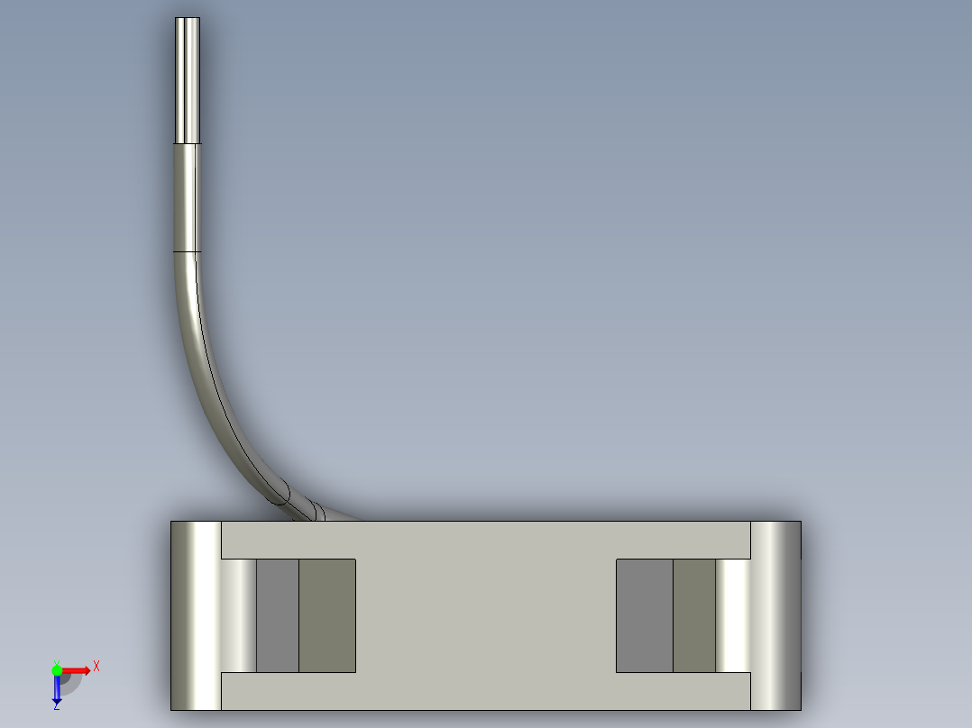 直流风扇50x50x15mm 11俯视图