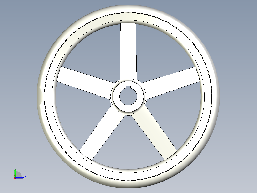 手轮直径315毫米de aluminio DIN 950型号k30左视图