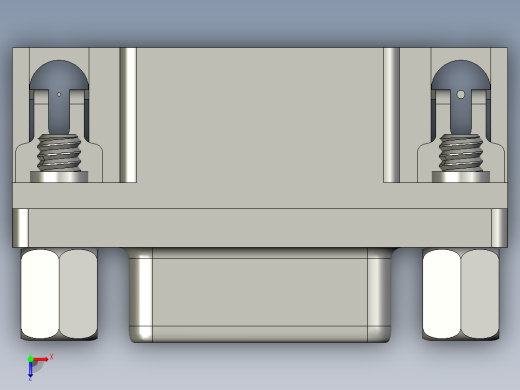 ++HQ-FBTQF-FJZZ-01五点改装磁片N0101威0102D-SUB(F)stp俯视缩略图