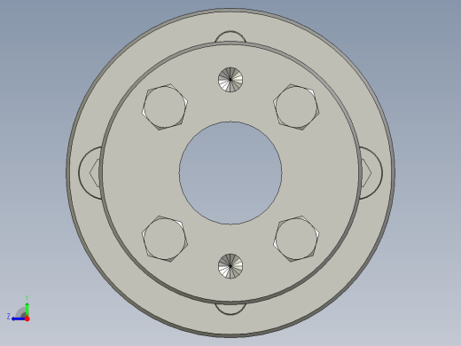 LK15系列单节胀套膜片联轴器LK15-80L-25mm右视缩略图