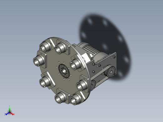 分割器平台正等轴测缩略图