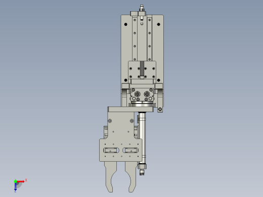 RS-滚胶机六段夹爪机构俯视缩略图
