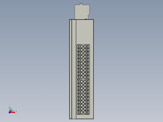 MT4-1616A(NPN)IO模块前视缩略图