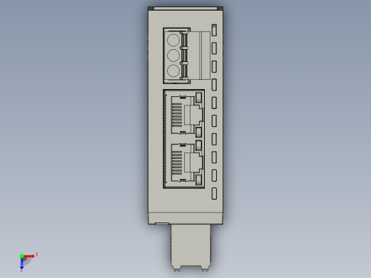 MT4-1616A(NPN)IO模块俯视缩略图