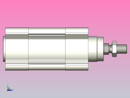 FESTO气缸DSBC-63-25-PPVA-N3---_0_左视缩略图