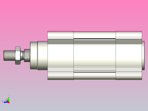 FESTO气缸DSBC-63-25-PPVA-N3---_0_右视缩略图