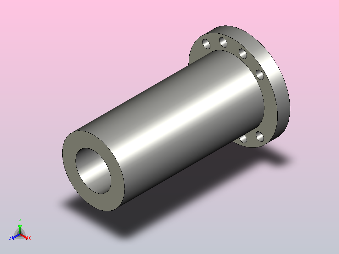 40-10K5_6.35上银KK直线模组正等轴测图