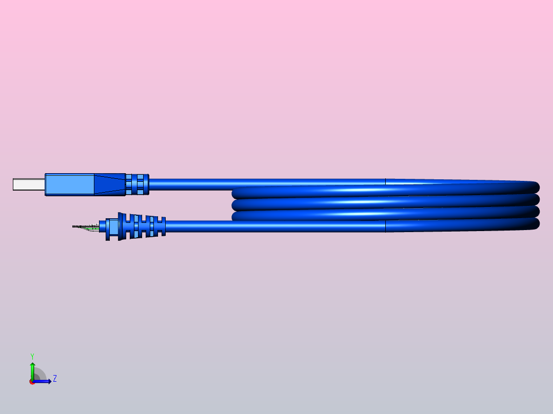 USBplug左视图