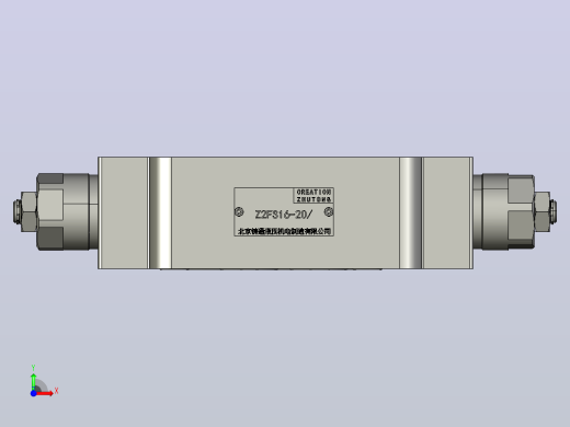 Z2FS叠加式双单向节流阀[Z2FS16-30]前视缩略图