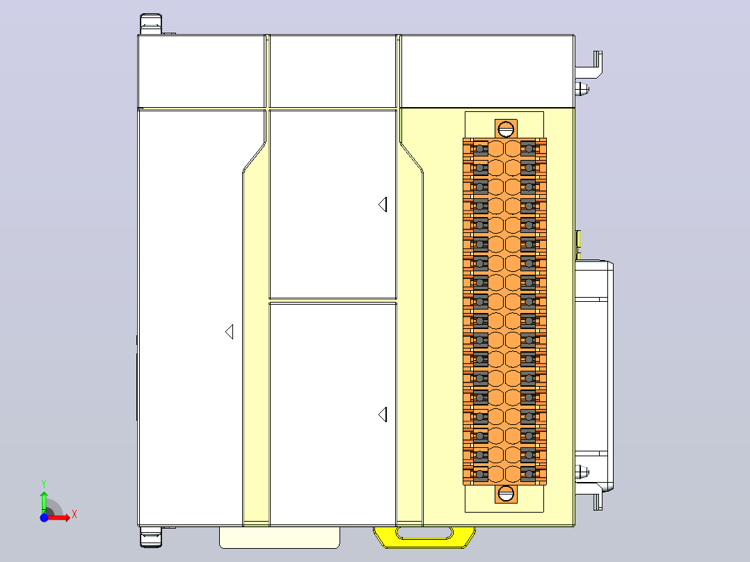 AM600系列通用型中型PLC AM600-CPU1608TN前视图