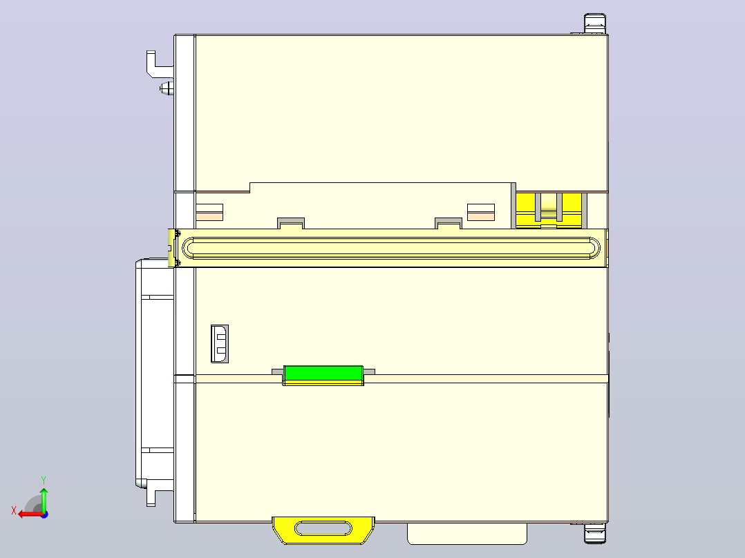 AM600系列通用型中型PLC AM600-CPU1608TN后视图