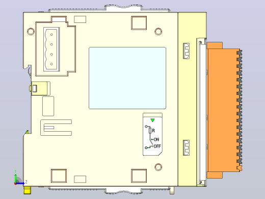 AM600系列通用型中型PLC AM600-CPU1608TN左视缩略图