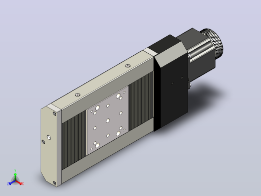 电动线性致动器Axmo TMF3-050正等轴测缩略图