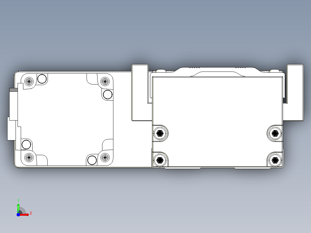 钢基模组TPA-KNR-8610C-540A1-ML-H0前视图
