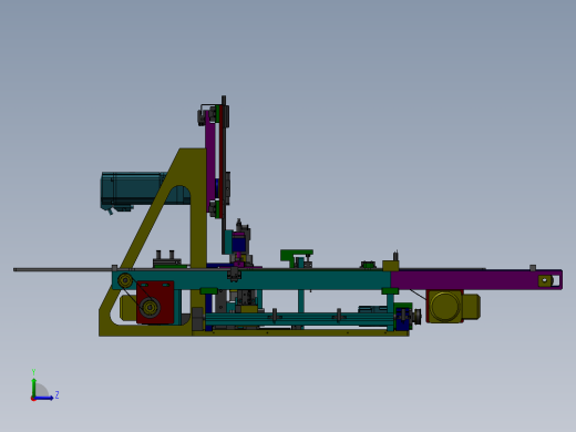 连接器检测工装左视缩略图