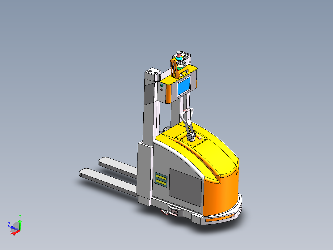 堆垛叉车sw15可编辑
