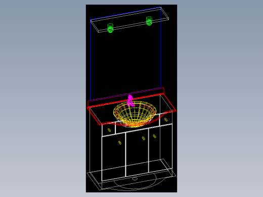 室内家具及植物三维模型九-CE054