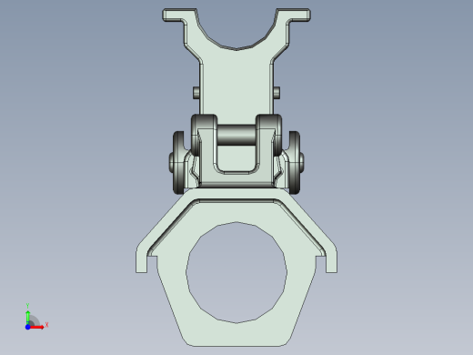 proe 5.0 巴雷特狙击枪M82A1前视缩略图