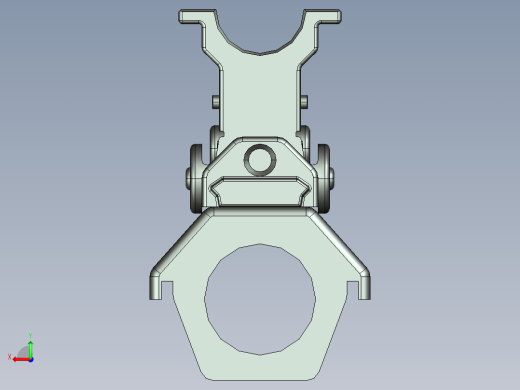proe 5.0 巴雷特狙击枪M82A1后视缩略图