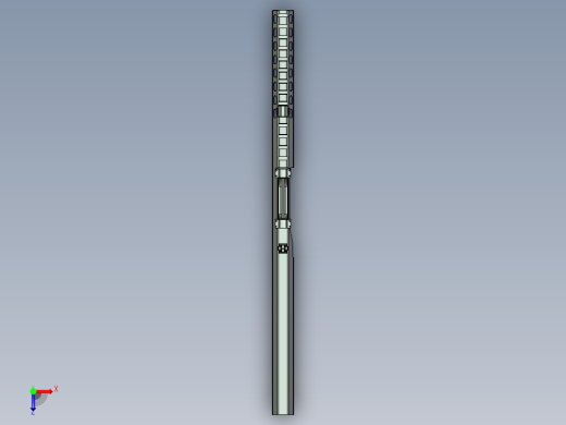 proe 5.0 巴雷特狙击枪M82A1俯视缩略图