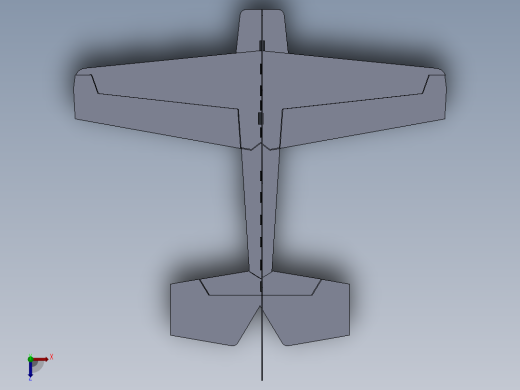 solidworks yak 55飞机模型俯视缩略图
