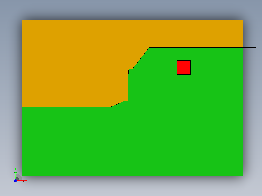 分型面练习前视图