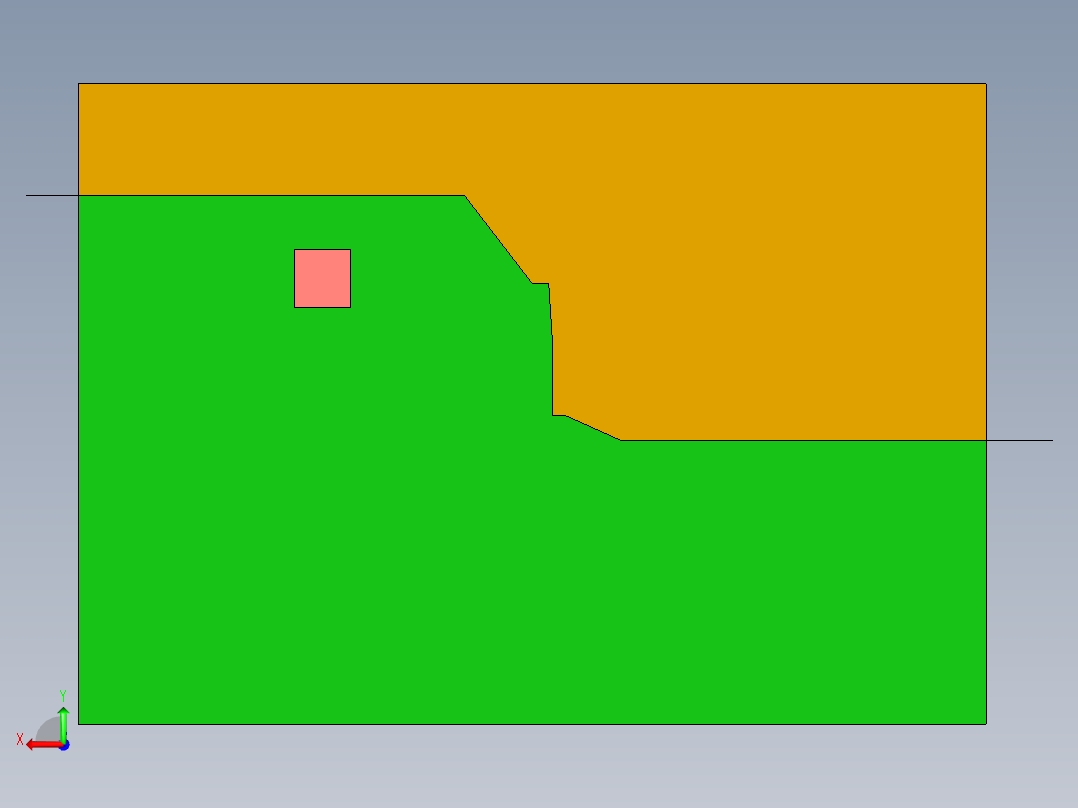 分型面练习后视图