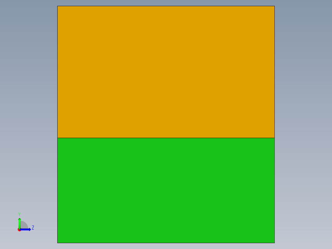 分型面练习左视图