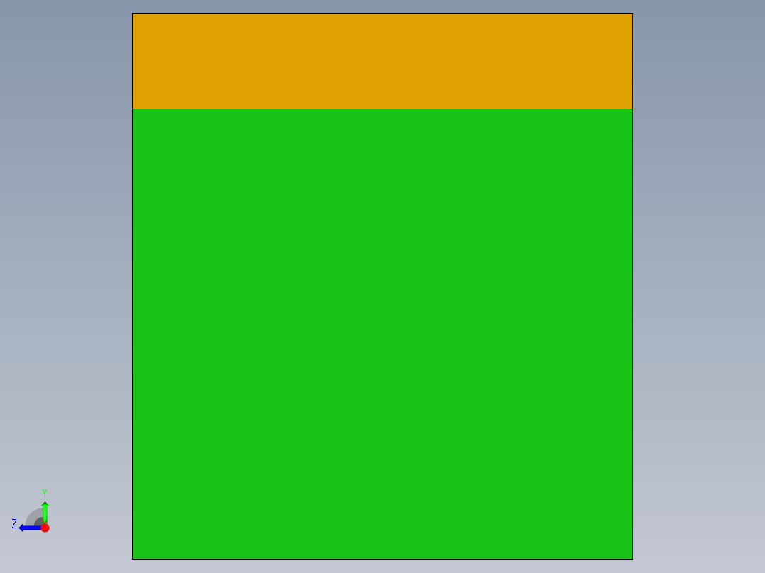 分型面练习右视图