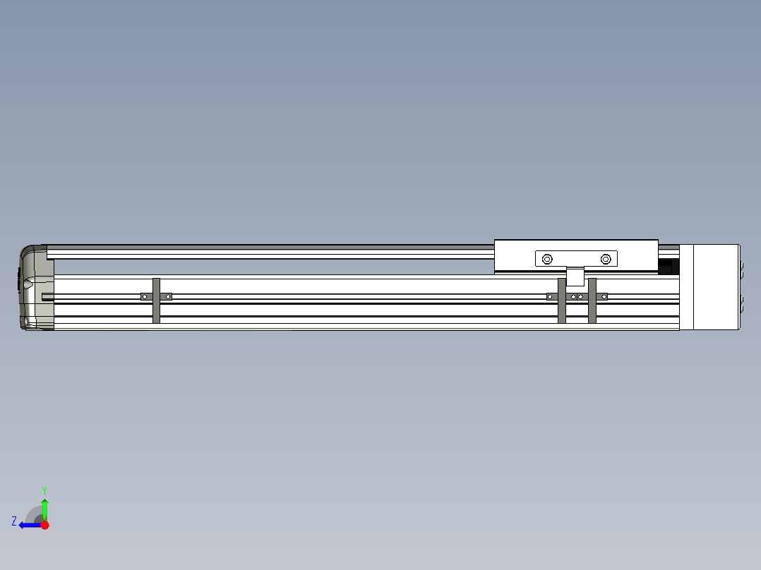 Toyo东佑达直线模组-ETH14-350-BL-200W右视图