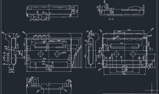 放音机机壳注射模设计缩略图