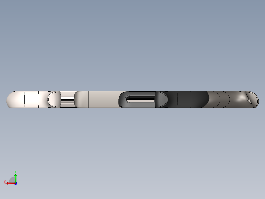 丝绸剃须刀后视图