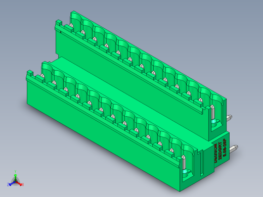 DEGSON 2EDG 系列 5.08mm 可插拔接线端子组-2EDGRT-5.08-26P-14-00AH
