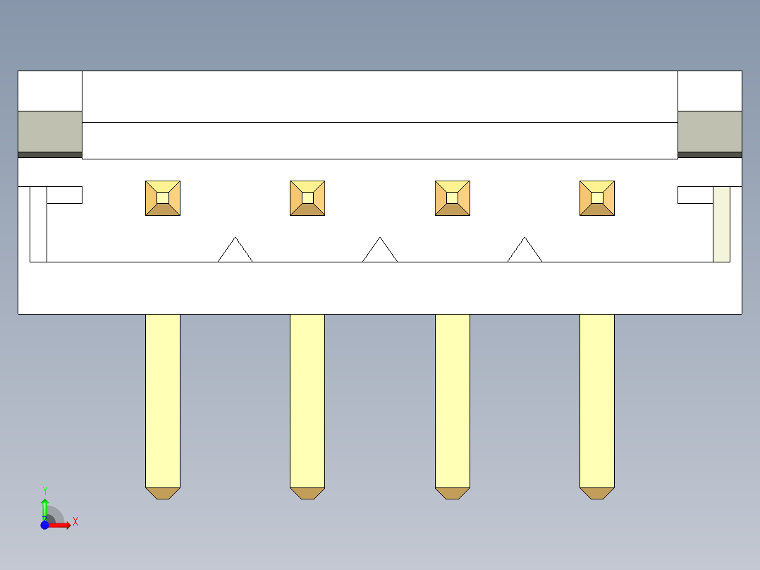 JST-S4B-EH-A前视图