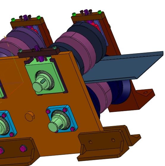 电缆桥架盖板成型轮