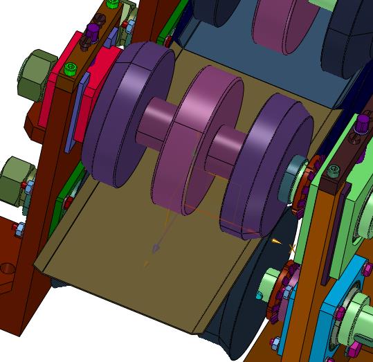 电缆桥架盖板成型轮