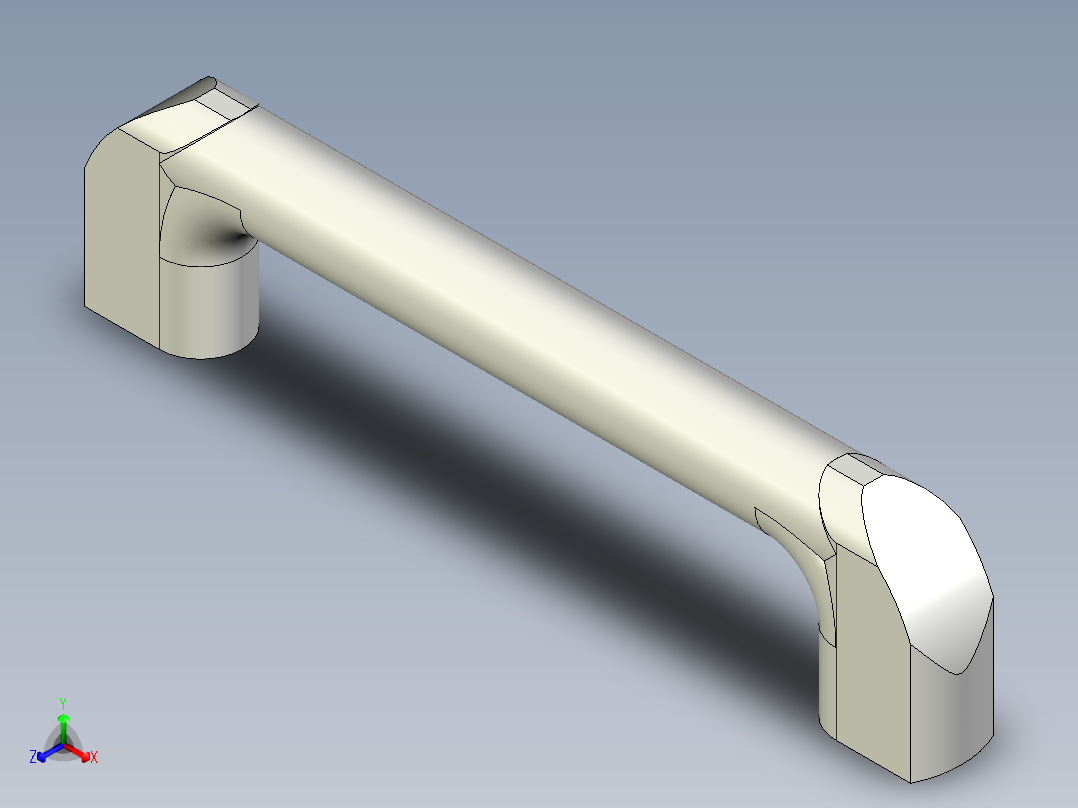 人體工學型把手ETH-3D多系列多零件图纸模型