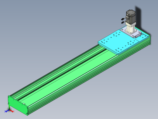 东锦齿条传动DH270G-L167-S1200-BU-减速机+750W