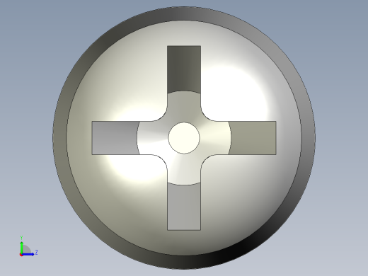 Cross_recessed_head-M8-25-25-11-13-9.1.stp螺钉-左视缩略图